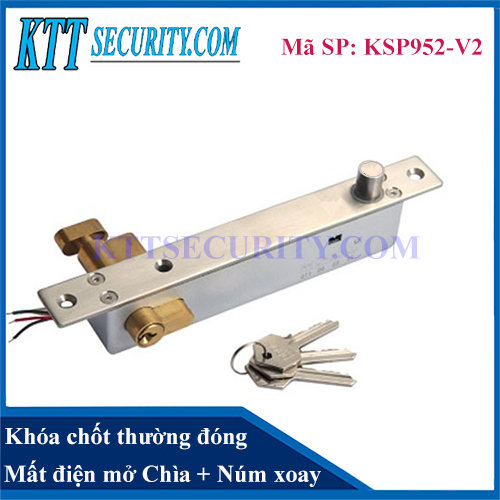 khóa chốt từ thường đóng ksp952-V2