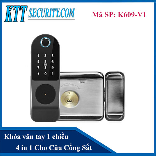 Khóa cổng vân tay K601-V1