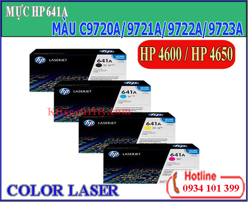 mực-laser-màu-hp-641a-C9720a-C9721a-C9722a-C9723a-đen-xanh-vàng-đỏ