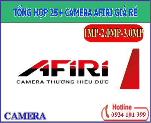 Bảng giá Camera AFIRI-ĐỨC giá rẻ