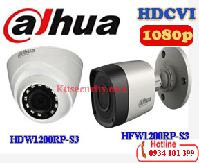 Camera 1080P Dahua HAC-HFW1200RP-S3 và HAC-HDW1200RP-S3