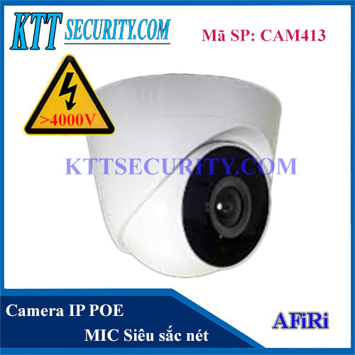 Camera AFIRI IP Cao Cấp Chống sét | CAM413