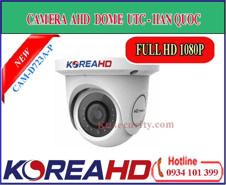 Camera ahd KoreaHD CAM-D723A-P | CAM-D723A-M