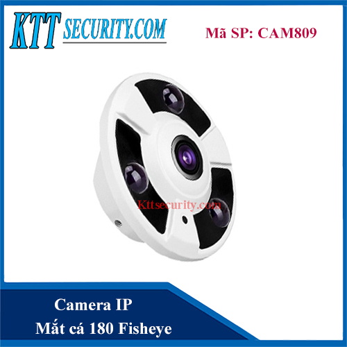 Camera IP Fisheye góc siêu rộng | CAM809