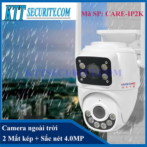 Camera ngoài trời KoreaHD CARE-IP2K