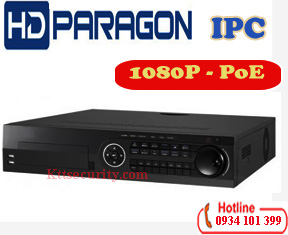 Đầu ghi IP HDparagon HDS-N7716I-POE,16 kênh
