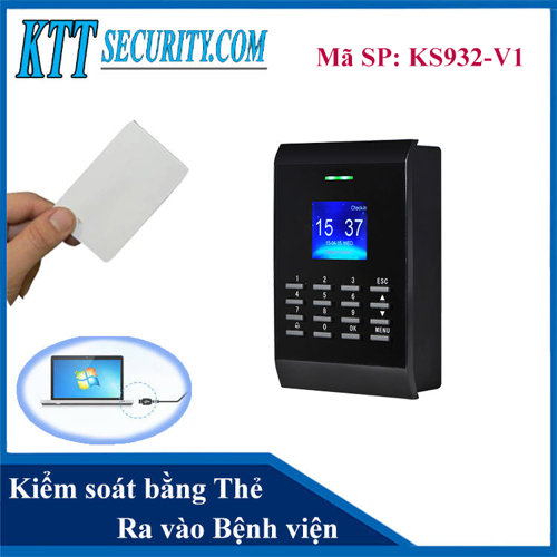 Kiểm soát ra vào bằng Thẻ cho Bệnh Viện | KS932