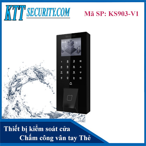 Máy kiểm soát ra vào bằng vân tay | KS903