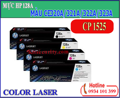 Mực laser màu 128A[CE320A-CE321A-CE322A-CE323A]dùng cho máy CP1525