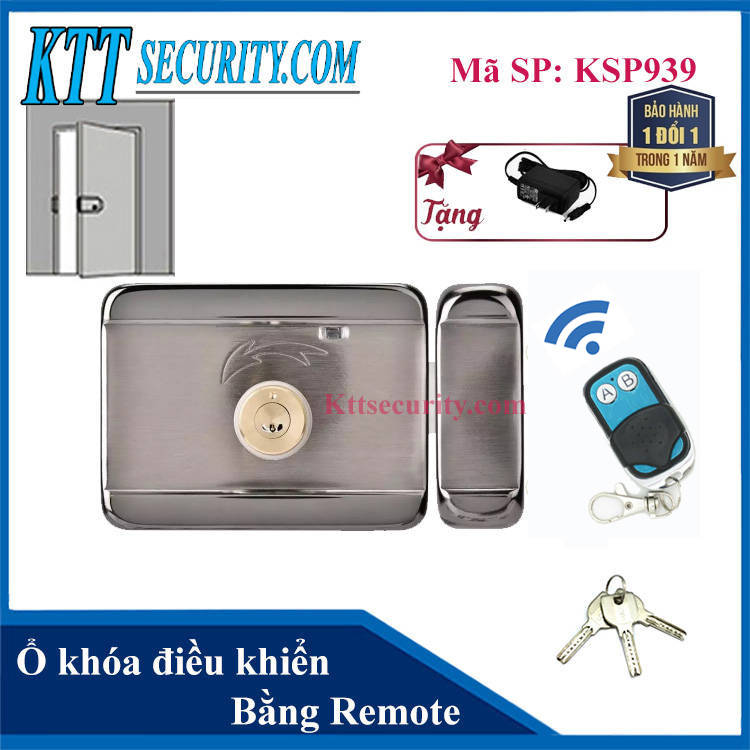 Ổ khóa điều khiển bằng remote | KSP939